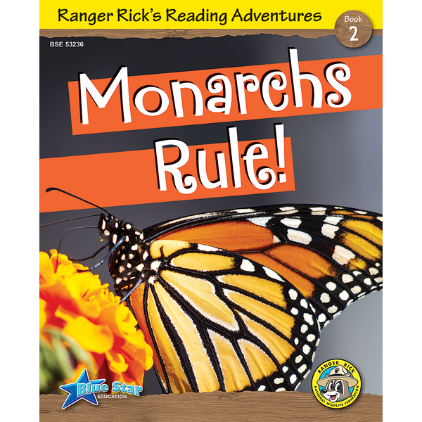 BSE53422 Ranger Rick's Reading Adventures: Monarchs Rule! 6-Pack Image