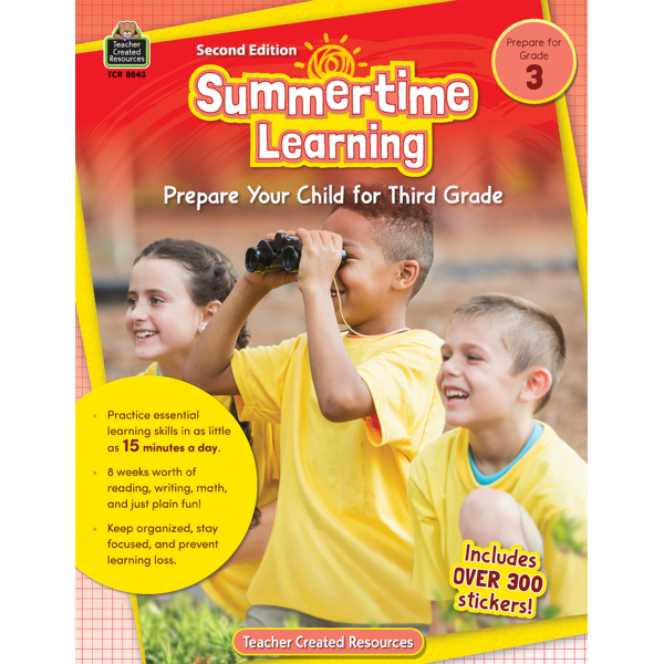 BSE8843 Summertime Learning Grade 3 Image