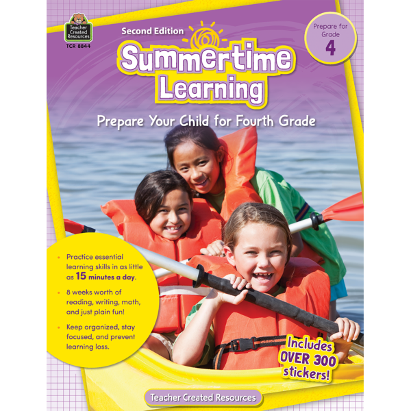 BSE8844 Summertime Learning Grade 4 Image