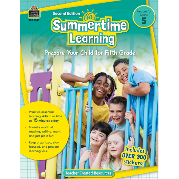 BSE8845 Summertime Learning Grade 5 Image