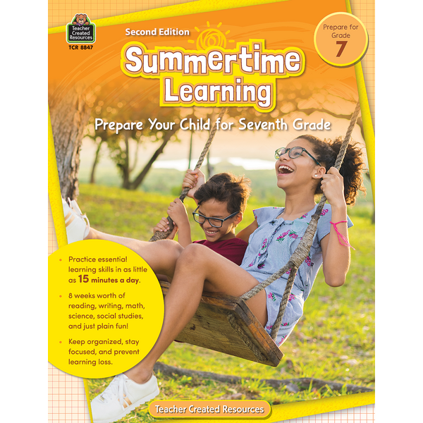 BSE8847 Summertime Learning Grade 7 Image