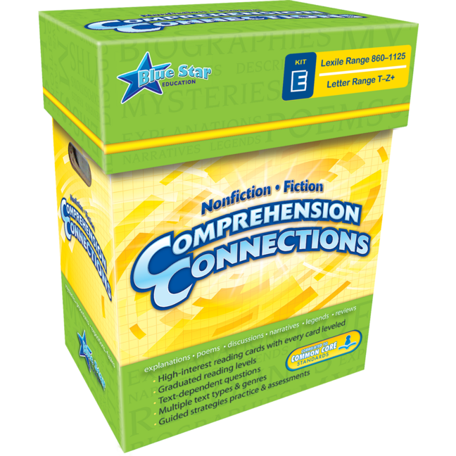 Comprehension Connections Kit E Grades 6-8