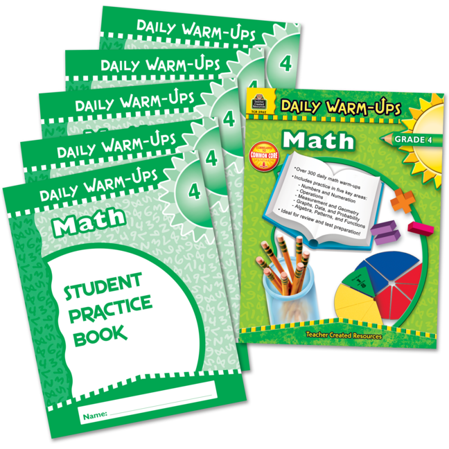 Daily Warm-Ups Bundle: Math Grade 4