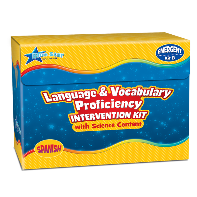 Language & Vocabulary Proficiency Intervention Kit B Spanish