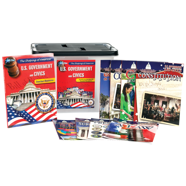 The Shaping of America: U.S. Government and Civics Complete Kit