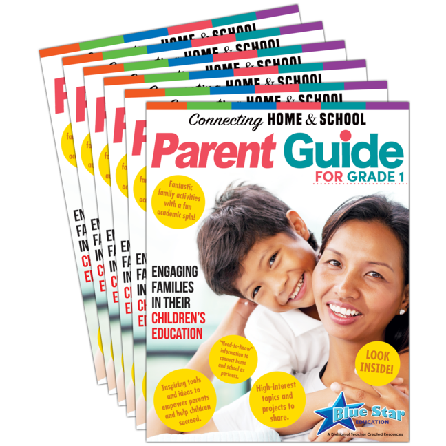 Connecting Home & School Parent Guide Grade 1 6-Pack: English