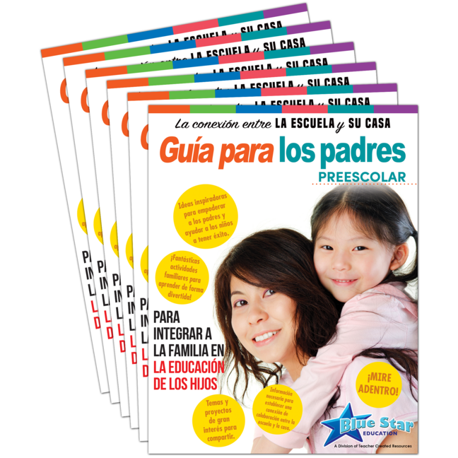 Connecting Home & School Parent Guide Grade PreK 6-Pack: Spanish