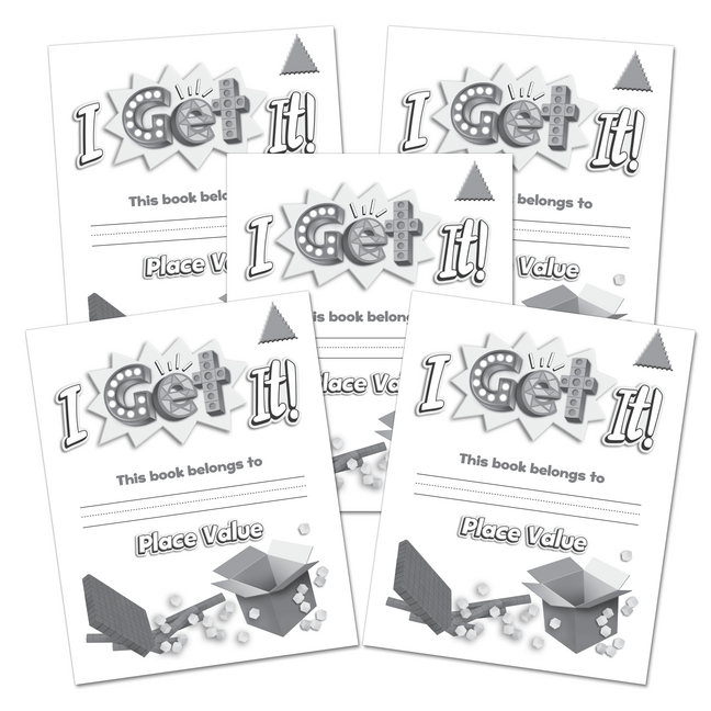 I Get It! Place Value Grades K-2 Student Book-Level 1 5-Pack
