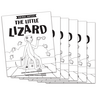 Animal Antics: The Little Lizard - Short i Vowel Reader (B/W version) - 6 Pack