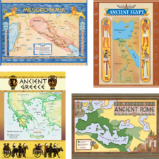 Ancient Civilizations Bulletin Board Display Set