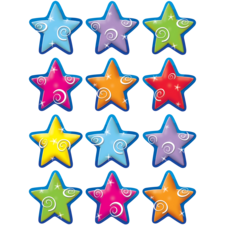 Colorful Stars Stickers Valu-Pak - TCR5142 | Teacher Created Resources