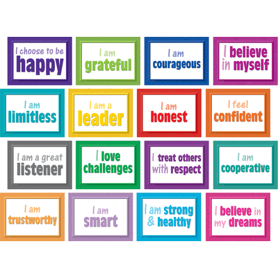 Positive Posters Bulletin Board Display Set - Tcr5099 