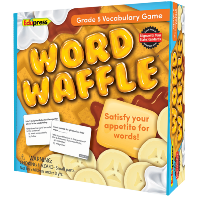 Word Waffle Game Grade 5  TCR62096  Teacher Created Resources