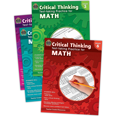 Critical Thinking: Test-taking Practice Set-Math - TCR9965 | Teacher ...