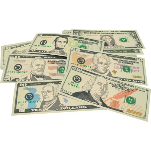 Play Money: Assorted Bills - TCR20638 | Teacher Created Resources