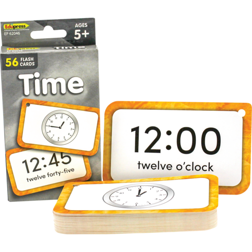 Time Flash Cards - TCR62046 | Teacher Created Resources