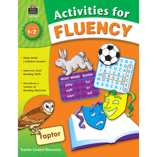 Activities for Fluency, Grades 1-2 - TCR8050 | Teacher Created Resources
