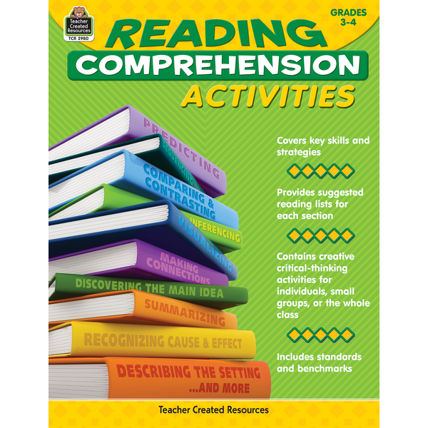Reading Comprehension Activities Grade 34 TCR2980 Teacher Created