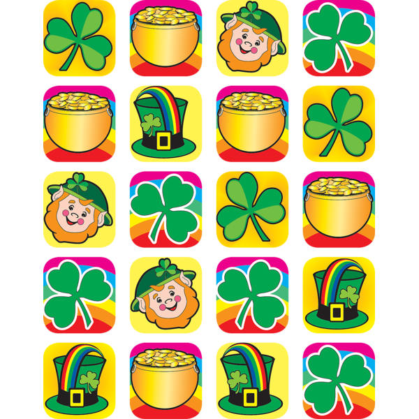 St Patrick's Day Stickers - TCR4151 | Teacher Created Resources