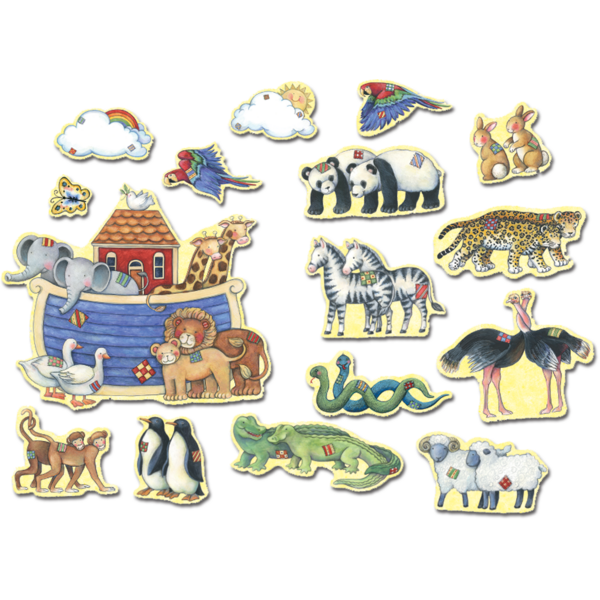 Noah's Ark Bulletin Board from Susan Winget TCR4451 Teacher Created