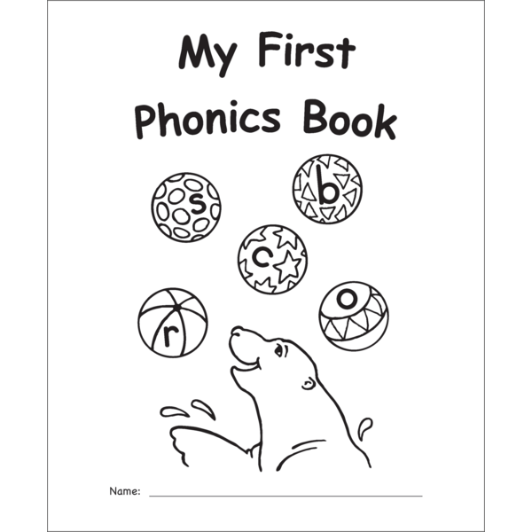 My Own Books My First Phonics Book TCR60008 Teacher Created Resources