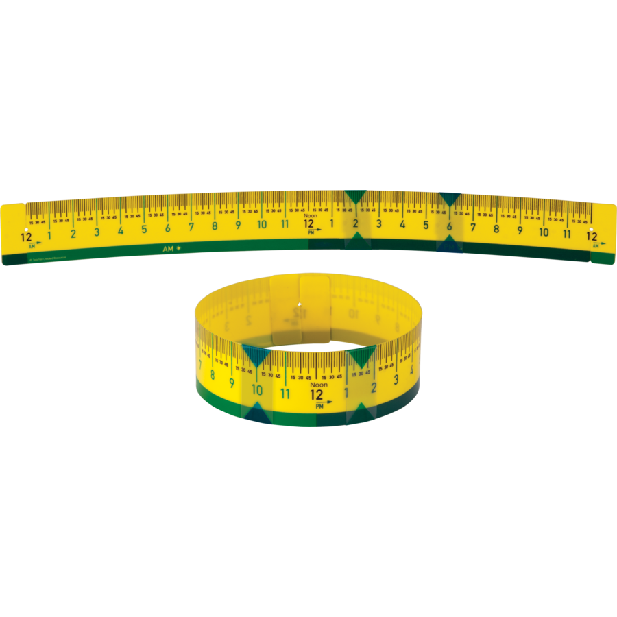 elapsed time ruler set of 5 tcr20636 teacher created