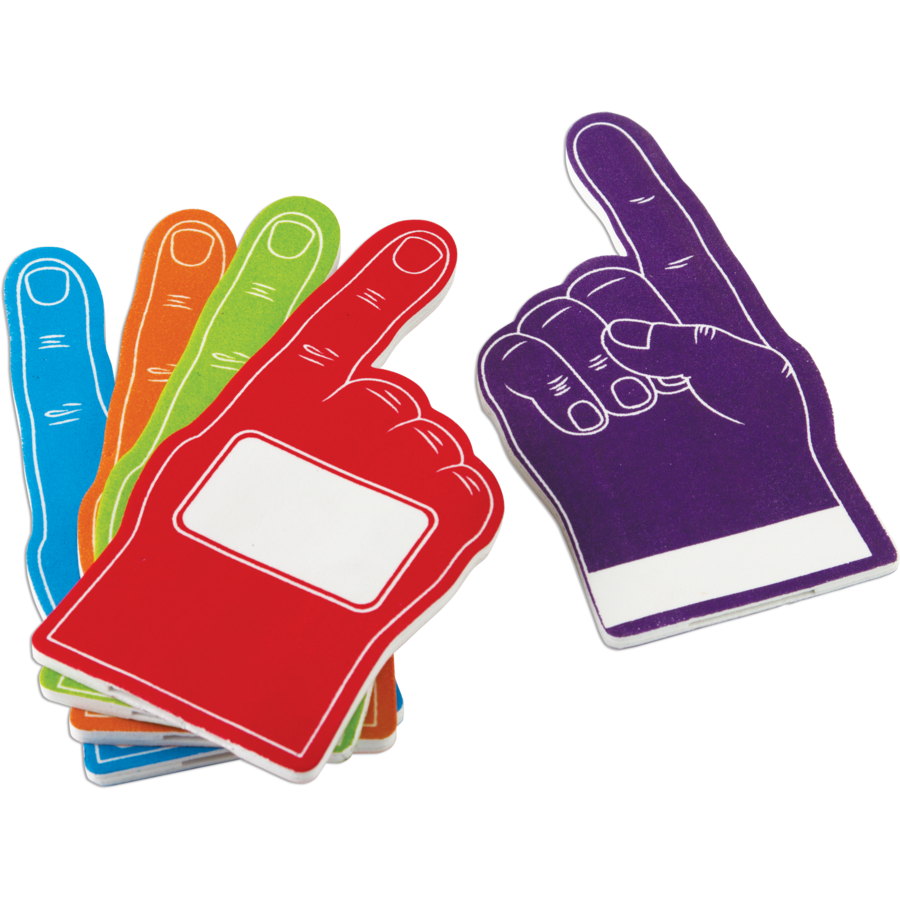 Mini Foam Fingers - TCR20683 | Teacher Created Resources