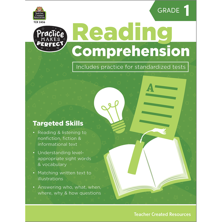 Reading Comprehension Grade 1 TCR2456 Teacher Created Resources