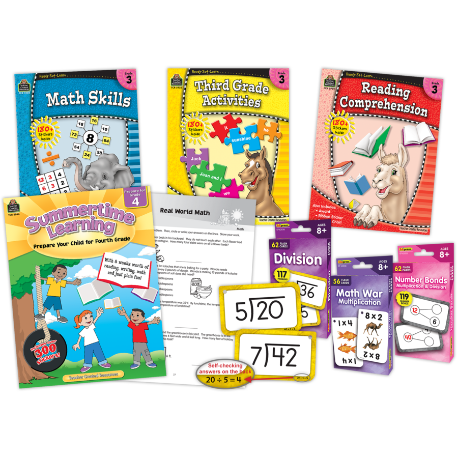 Learning at Home Grade 3 Kit - TCR32401 | Teacher Created Resources