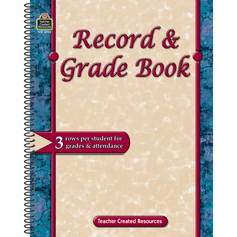 Record & Grade Book TCR4709 Teacher Created Resources