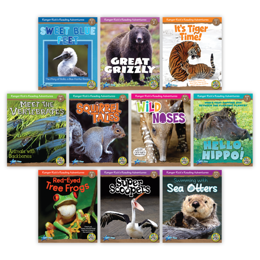 Ranger Rick's Reading Adventures Level A: Add-On Pack (10 bks ...