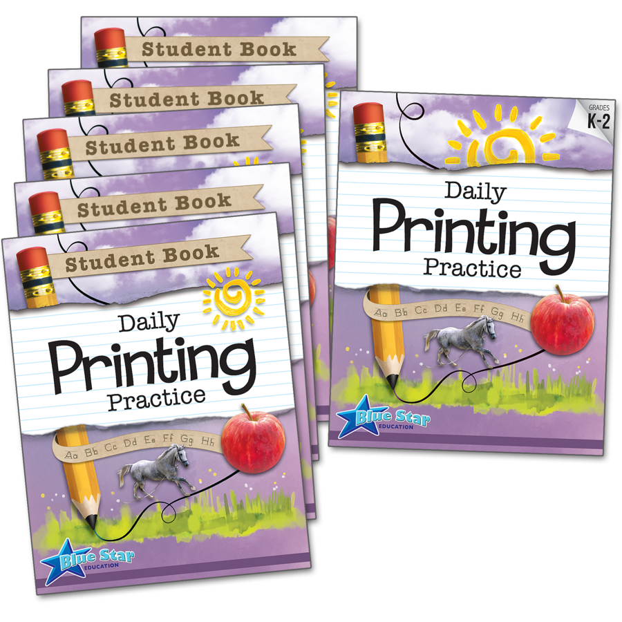 Daily Printing Practice Grades K2 Bundle TCR53076 Teacher Created