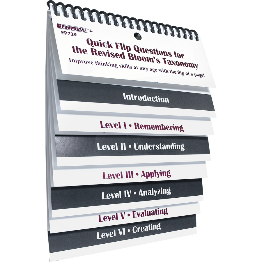 Bloom s taxonomy flip chart for critical thinking picture