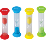 Small Sand Timers Combo 4-Pack