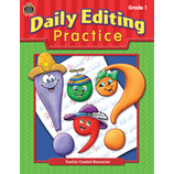 Daily Editing Practice, Grade 1