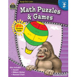 Ready-Set-Learn: Math Puzzles and Games Grade 2