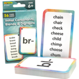 Initial Consonants, Blends & Digraphs Flash Cards