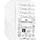 My Own Alphabet Book 25-Pack