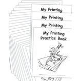 My Own Printing Practice Book 25-Pack