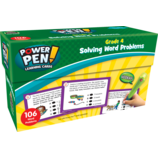 Power Pen Learning Cards: Solving Word Problems Grade 4