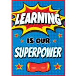 Learning Is Our Superpower Positive Poster