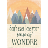 Don’t Ever Lose Your Sense of Wonder Positive Poster
