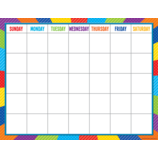 Playful Patterns Calendar Chart