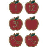 Home Sweet Classroom Apples Calendar Days