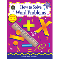 How to Solve Word Problems, Grades 5-6 - TCR2950 | Teacher Created ...