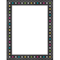 Chalkboard Brights Computer Paper