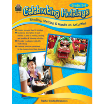 TCR3178 Celebrating Holidays: Reading, Writing & Hands-on Activities