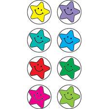 Happy Stars Mini Stickers