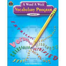 A Word A Week Vocabulary Program