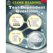 Close Reading Using Text-Dependent Questions Grade 4